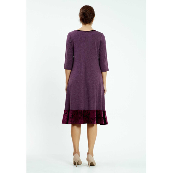 TK MID-LENGTH PLUS SIZE DRESS