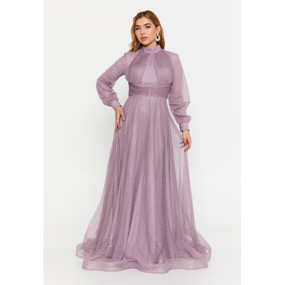 LONG SLEEVE MAXI MODEST DRESS