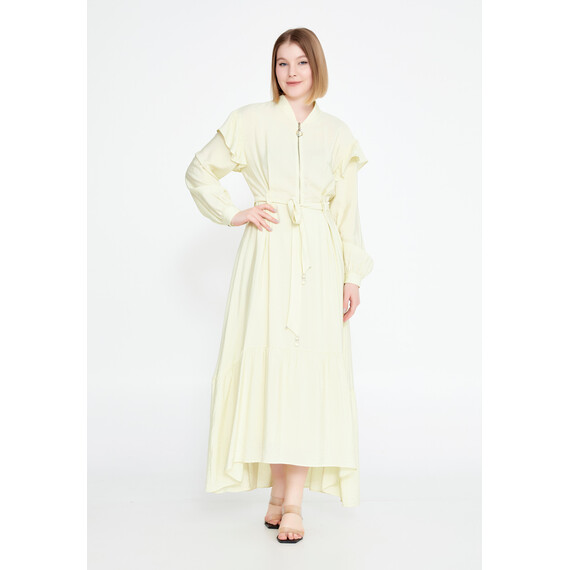 TK ELEGANT RUFFLE DRESS