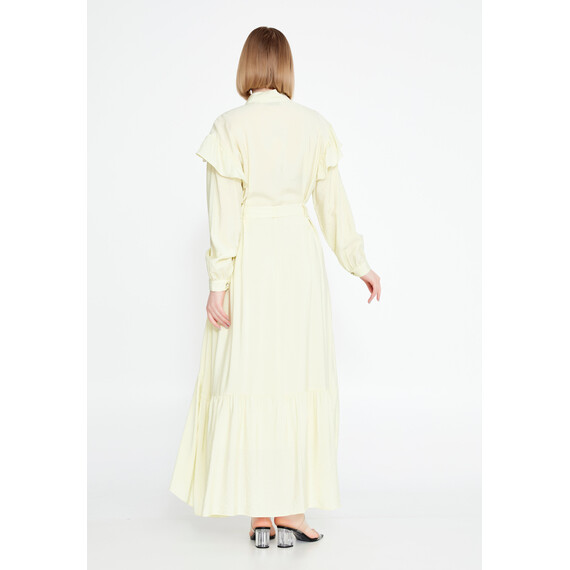 TK ELEGANT RUFFLE DRESS