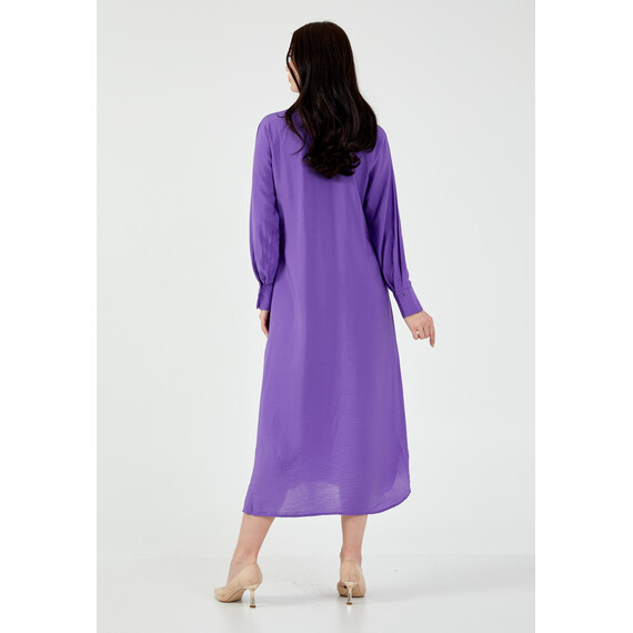 TK LAVENDER BREEZE SHIRT DRESS