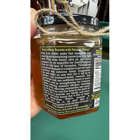 PURE RAW LOCAL HONEY