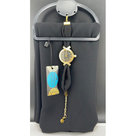 CHIFFON HIJAB WITH WATCH