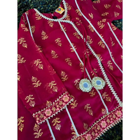 KIDS CHIFFON GHARARA