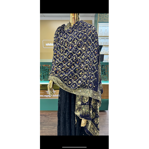 MIRRORED CHIFFON DUPATTA