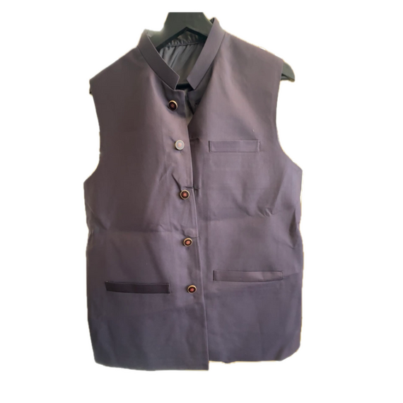 MEN SOLID WAISTCOAT