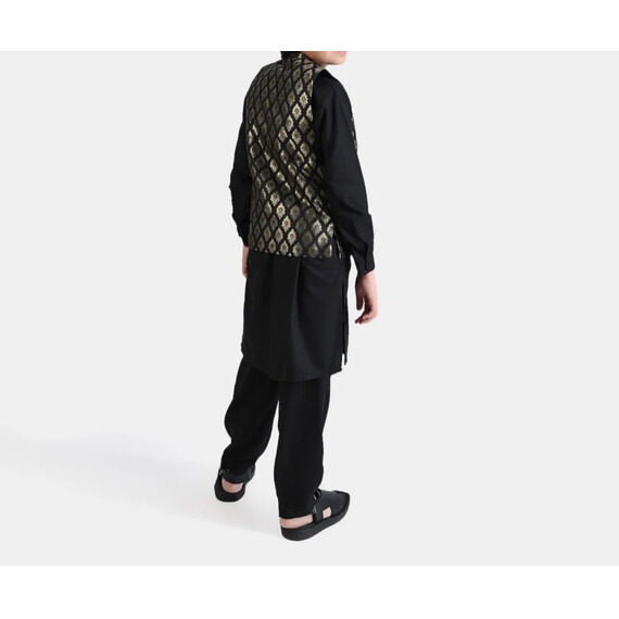 BOYS KAMEEZ PAJAMA W VEST