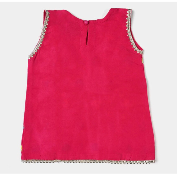 INFANT RAW SILK 3PCS SUIT