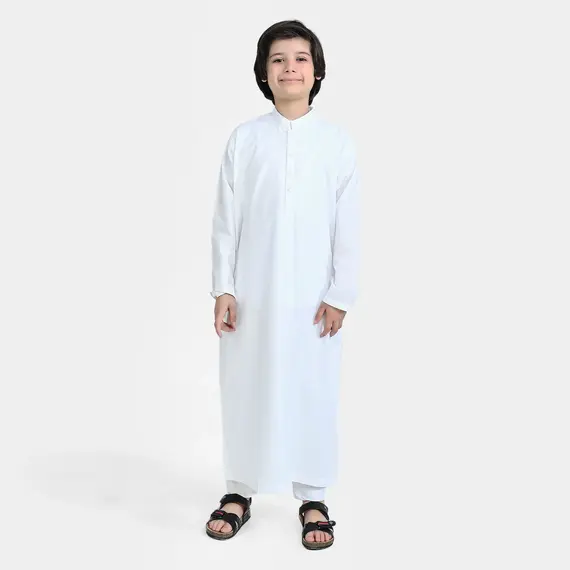 BOYS VISCOSE JUBBA OR THOBE 2PCS