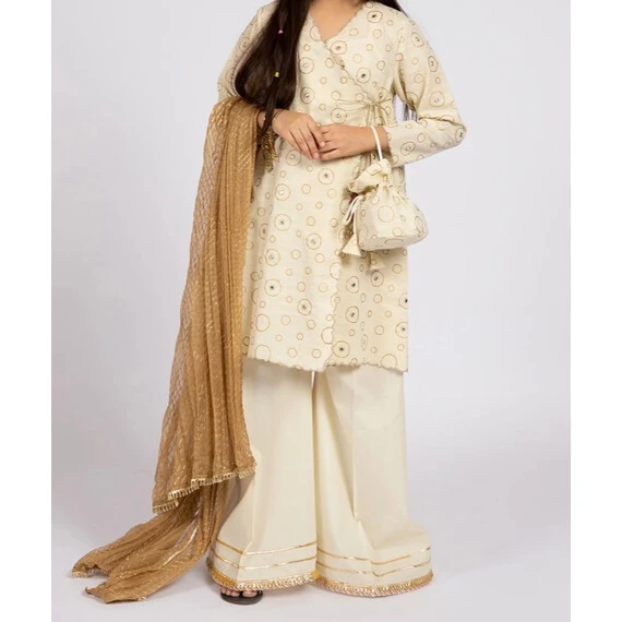 INFANT LAWN SUIT W POTLI