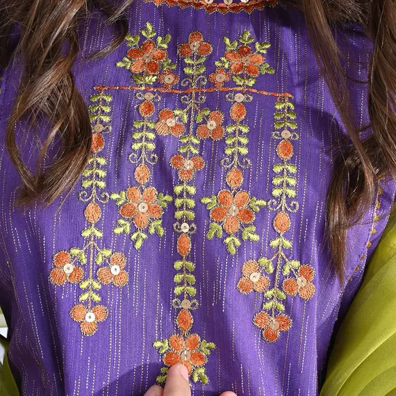 GIRLS JACQUARD 3PCS SUIT