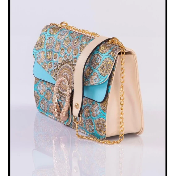 TURKISH AUTHENTIC WOVEN SHOULDER BAG