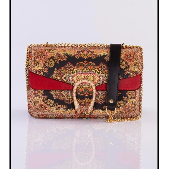 TURKISH AUTHENTIC WOVEN SHOULDER BAG