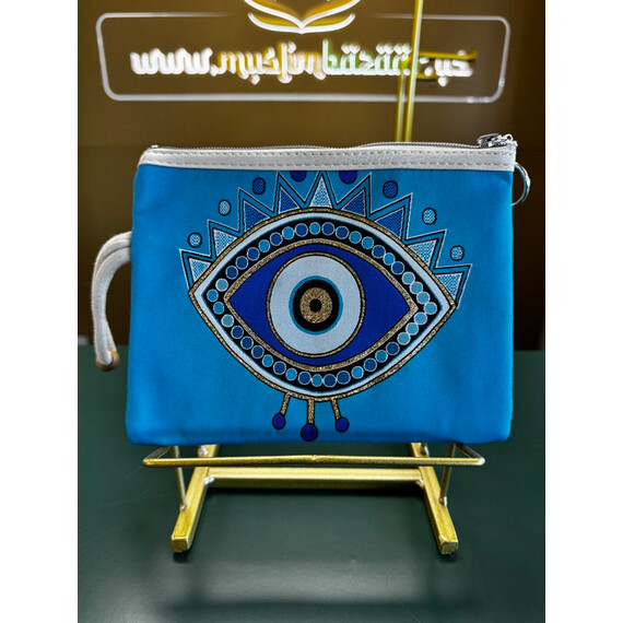 TURKISH EVIL EYE SMALL POUCH