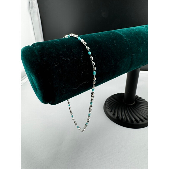 STAINLESS STEEL BEADS ANKLET