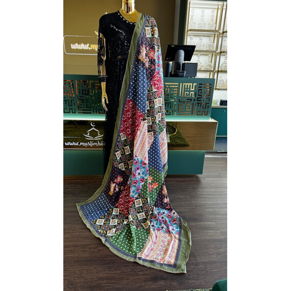 DUPATTA JERSEY STYLE