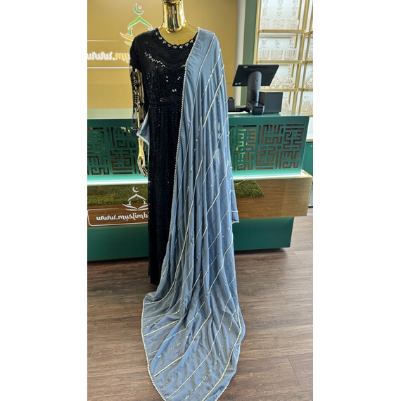 DUPATTA GEORGETTE PEARLS