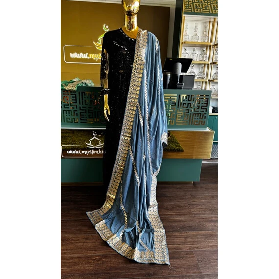 DUPATTA CHIFFON GOTA