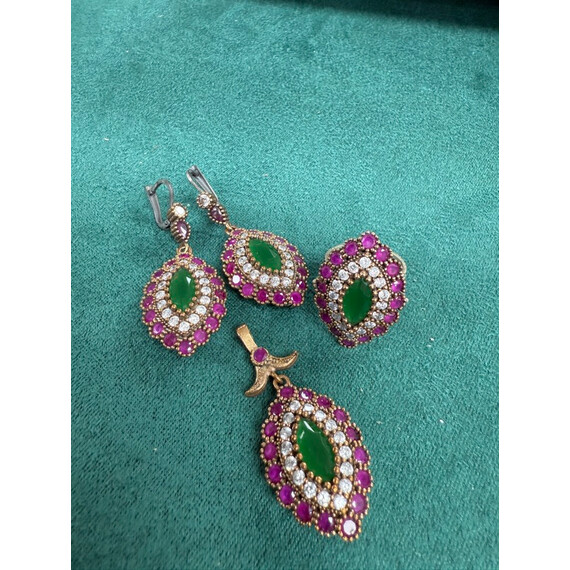 STERLING SILVER AUTHENTIC STONES