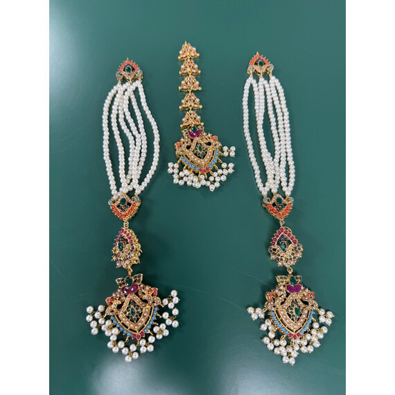 PAKISTANI TIKKA-EARRING SET