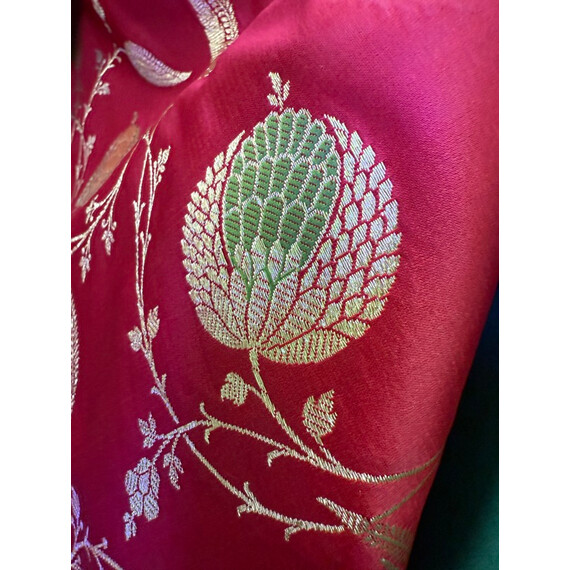 MEENAKARI KATAN SILK SAREE