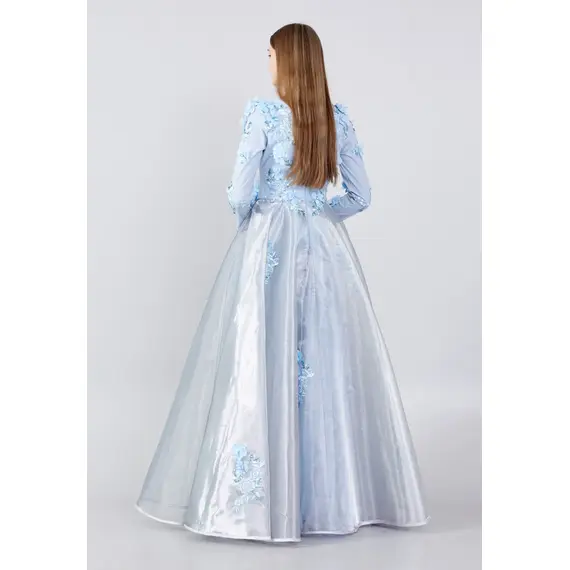 LONG SLEEVE MAXI GOWN
