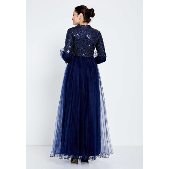 MODEST LONG SLEEVE MAXI GOWN