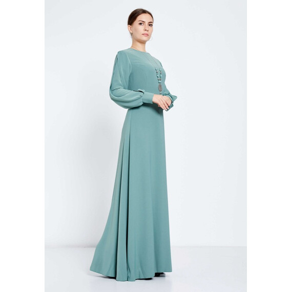 MODEST CHIFFON MAXI GOWN