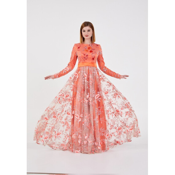 MODEST LONG MAXI GOWN