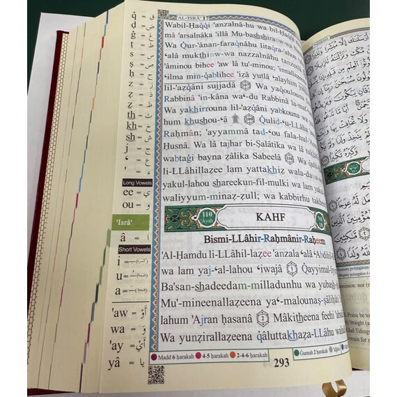 QURAN W ENGLISH MEANING & TRANSLITERATION