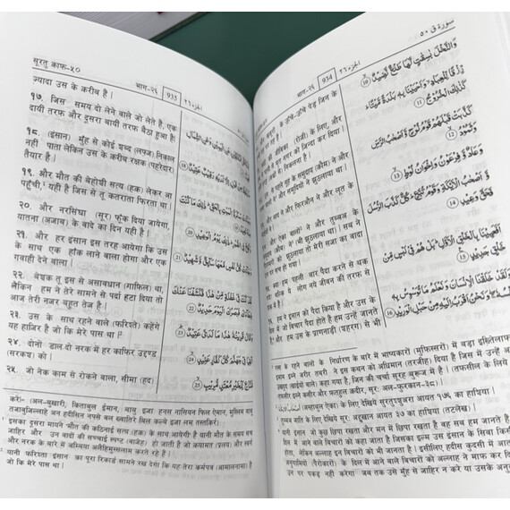 THE NOBLE QURAN HINDI-ARABIC