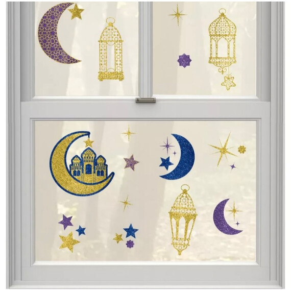 RAMADAN WINDOW STICKERS