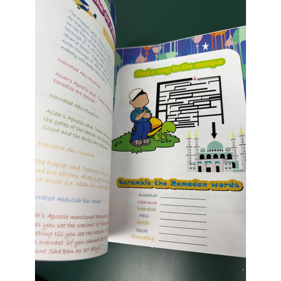 RAMADAN PLANNER/ACTIVITY FOR KIDS