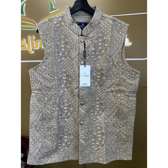 MEN EMBROIDERED WAISTCOAT