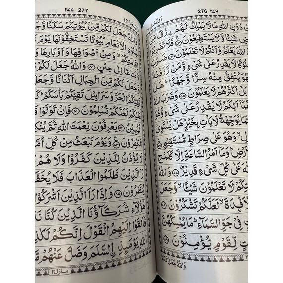 THE HOLY QURAN 15 LINES INDO PAK SCRIPT