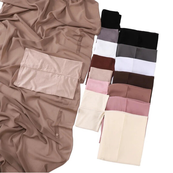 HIJAB WITH MAGNET AND UNDERCAP