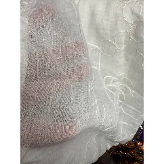 WHITE DUPATTA