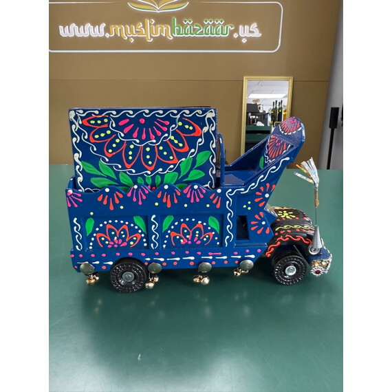 PAKISTANI TRUCK ART-6 COASTERS WITH 3 PEN HOLDERS