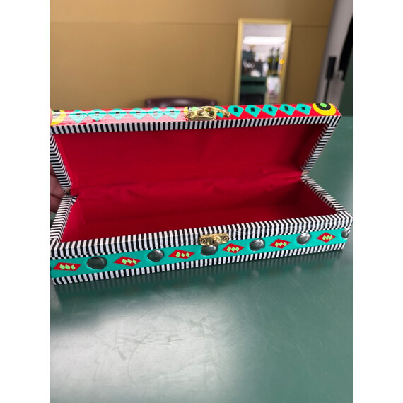 DECORATIVE PAKISTANI TRUCK ART JEWELRY BOX