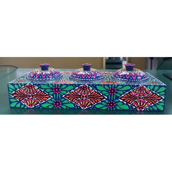 PAKISTANI TRUCK ART MASALA BOX/DRY FRUIT