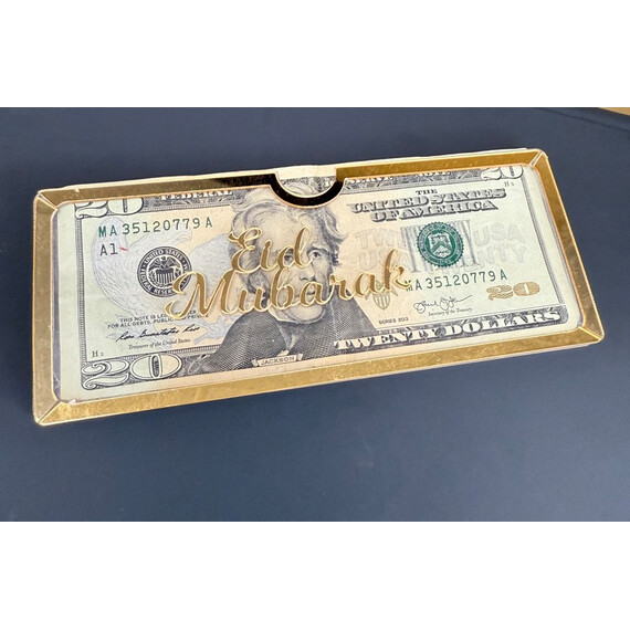 ELEGANT ACRYLIC EID MUBARAK ENVELOPE
