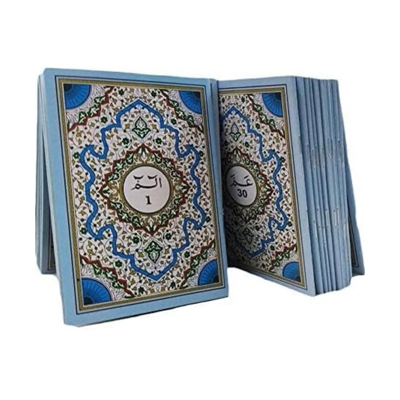 SMALL HOLY QURAN 30 SEPARATE JUZZ IN A BAG