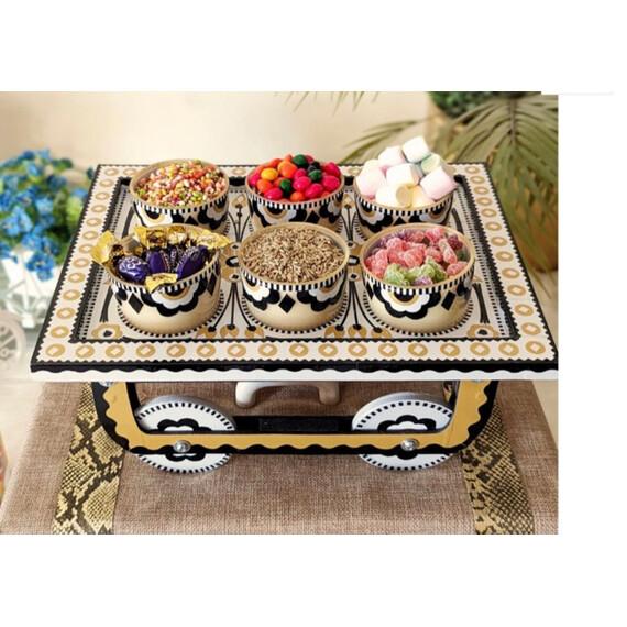 PAKISTANI TRUCK ART MULTI PURPOSE CONDIMENTS TRAY