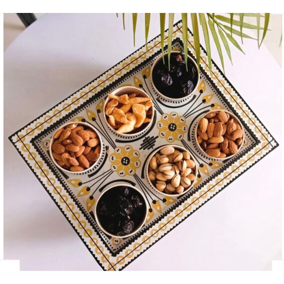 PAKISTANI TRUCK ART MULTI PURPOSE CONDIMENTS TRAY