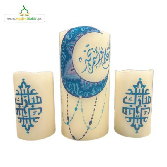ISLAMIC LED GLOW CANDLES