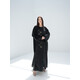 DUBAI BLACK & GOLDEN ABAYA