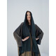 DUBAI COPPER BLUE ABAYA