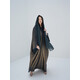 DUBAI COPPER BLUE ABAYA
