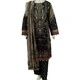 PAKISTANI FANCY DRESS (DARK GOLDEN AND BLACK)