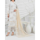 ORGANZA FLORAL PARTY WEAR WITH CLUTCH
